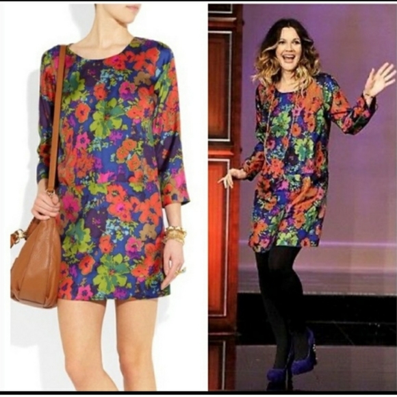 J. Crew Dresses & Skirts - J. Crew Jules Ashbury Floral Silk Dress - sz 2